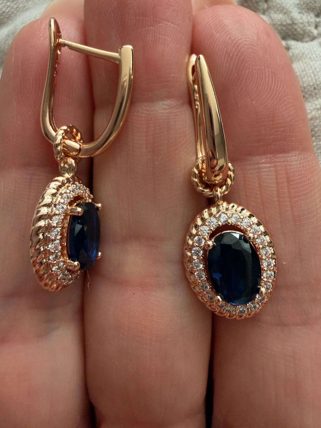 New 14k gemstone earrings