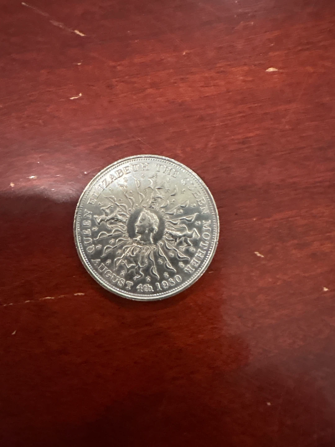1980 Queen Elizabeth coin