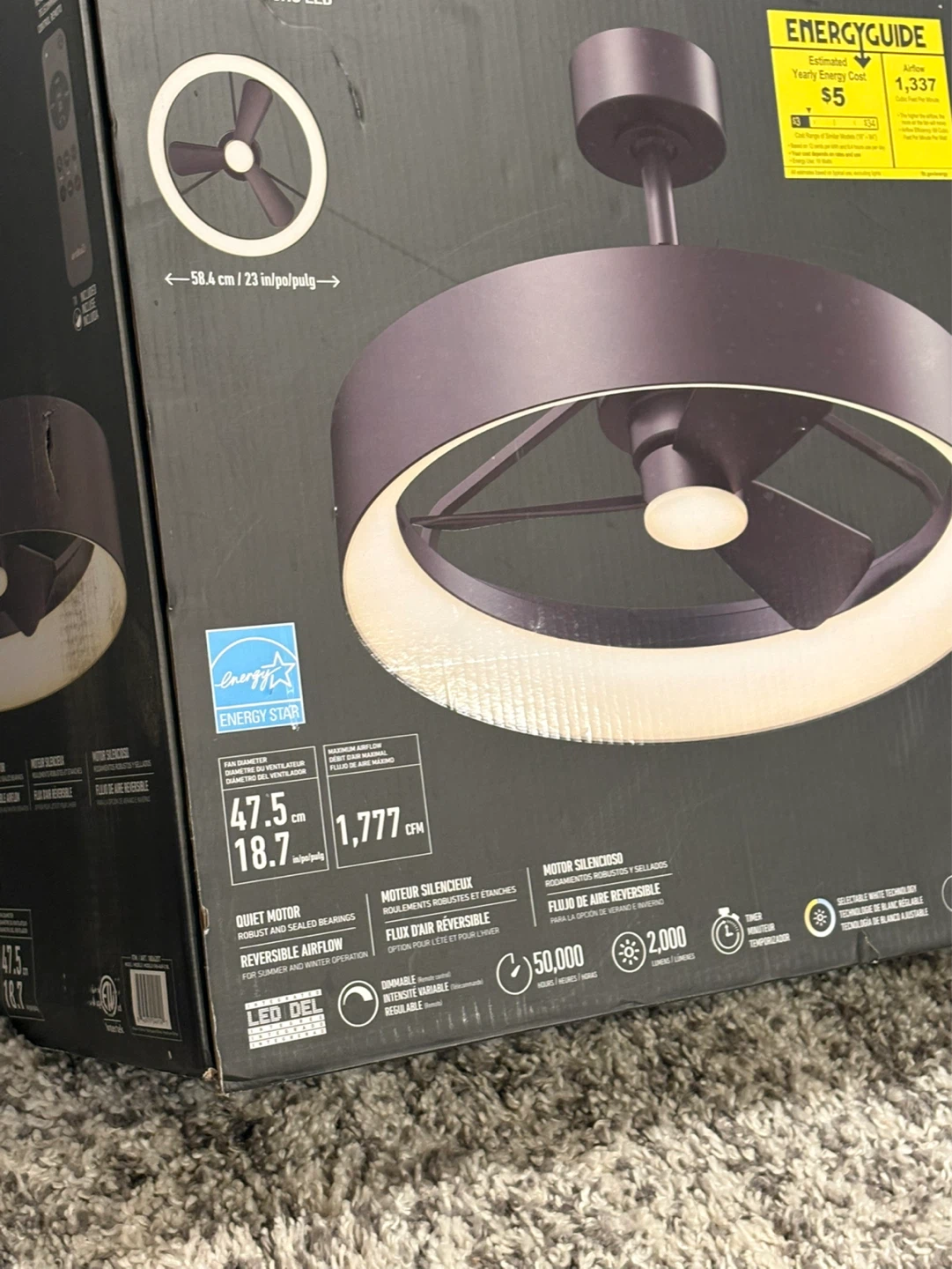 Artika Austin LED Ceiling Fan - photo 2