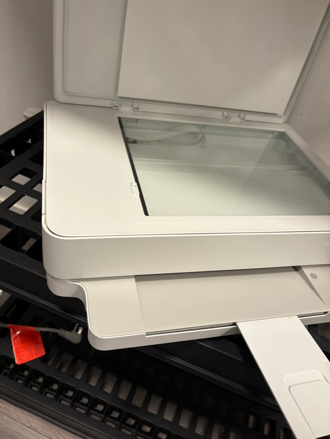 White HP All-in-One Printer