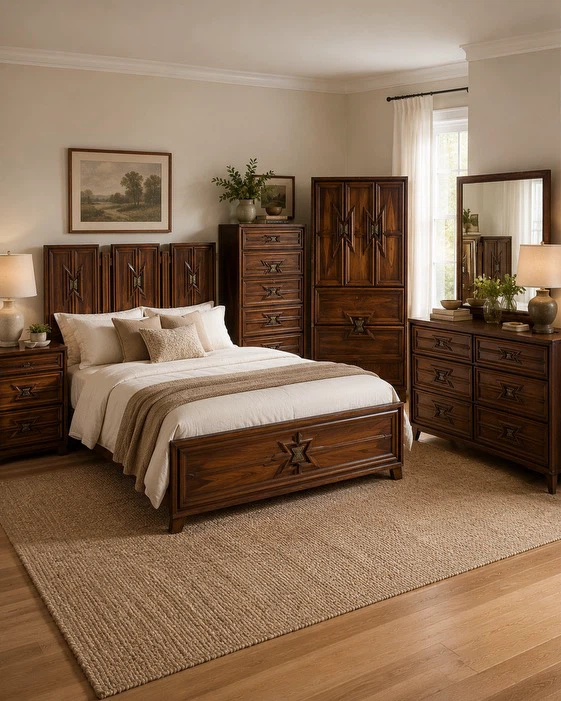 Wooden Bedroom Set