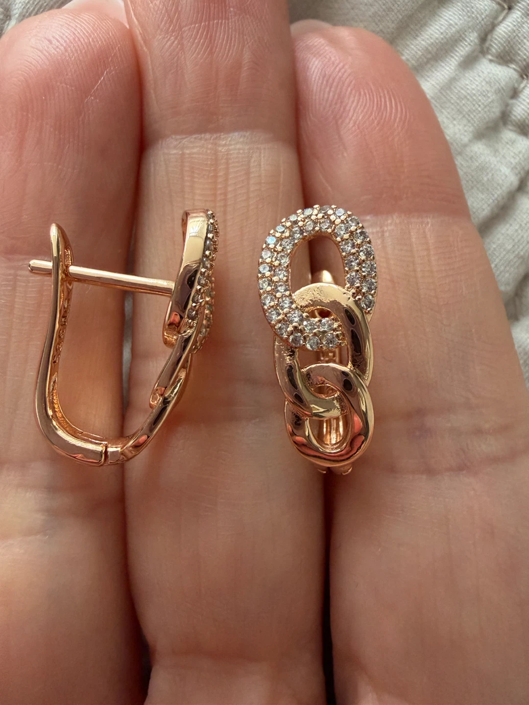 New 14k gemstone earrings