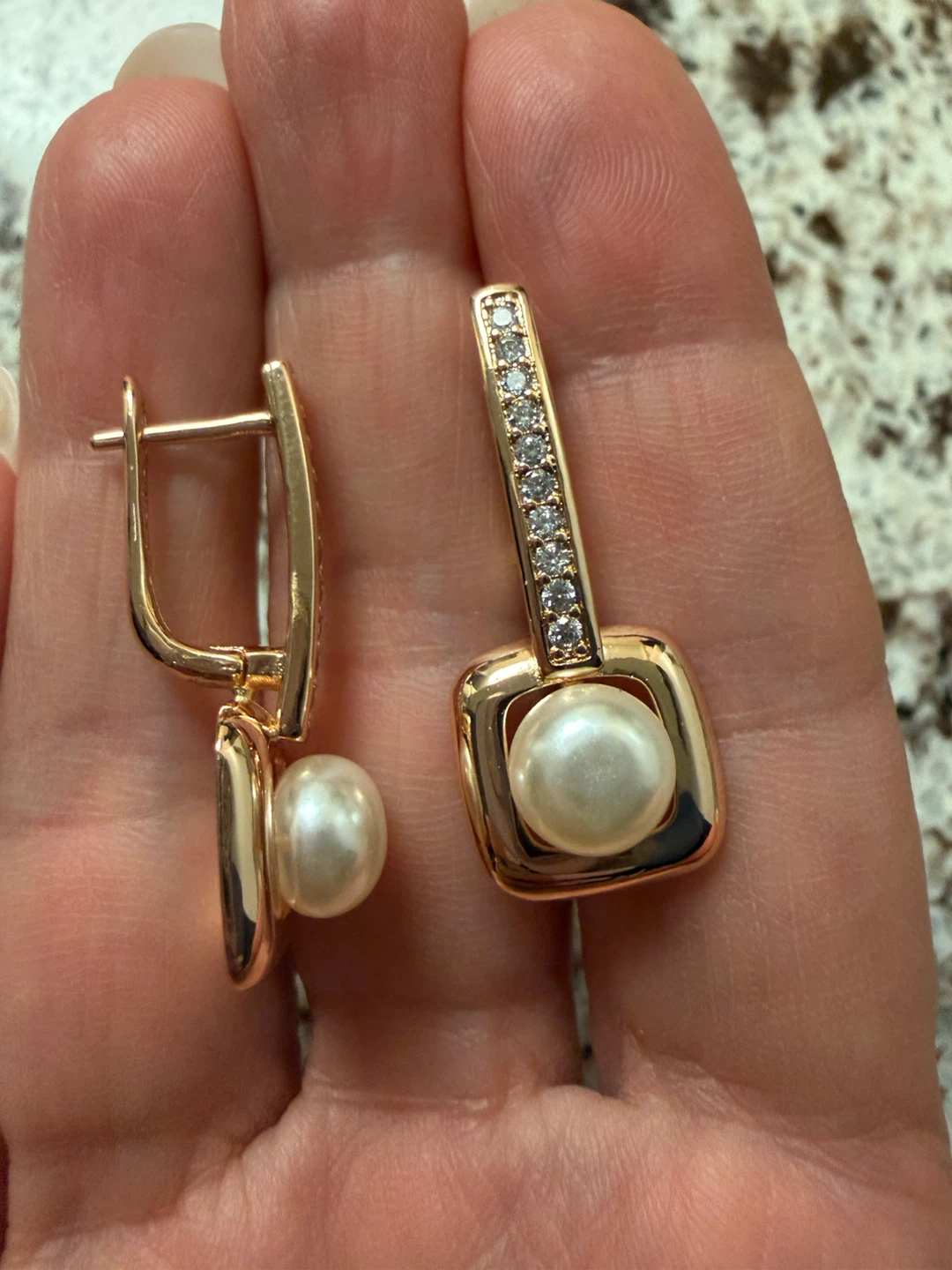 New 14k gemstone earrings