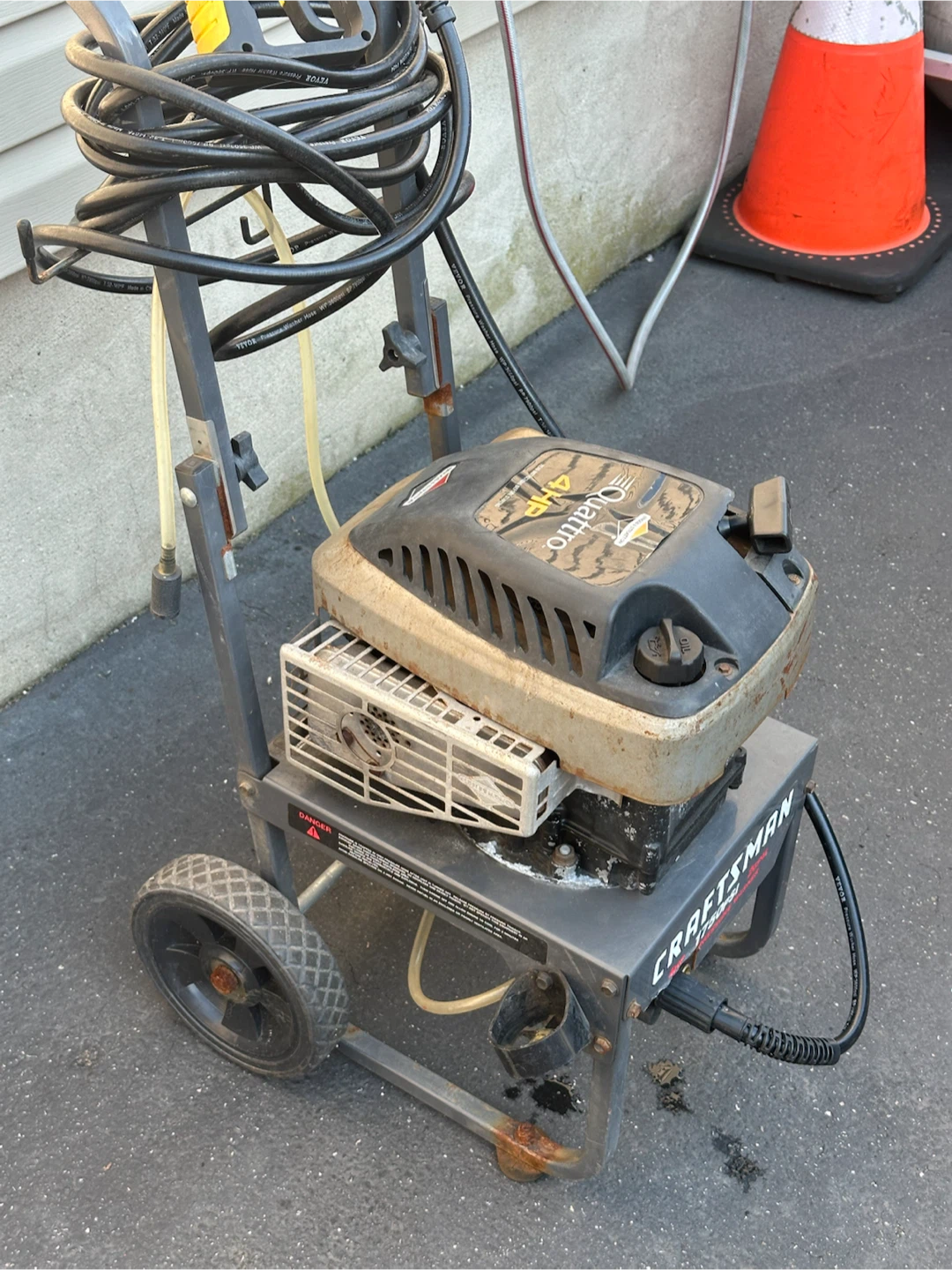 Craftsman 4HP Pressure Washer