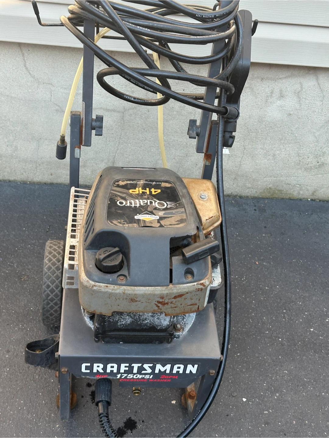 Craftsman 4HP Pressure Washer - photo 2
