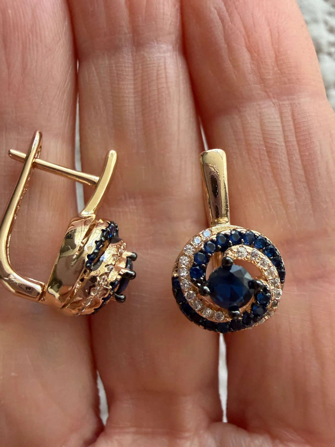 New 14k gemstone earrings