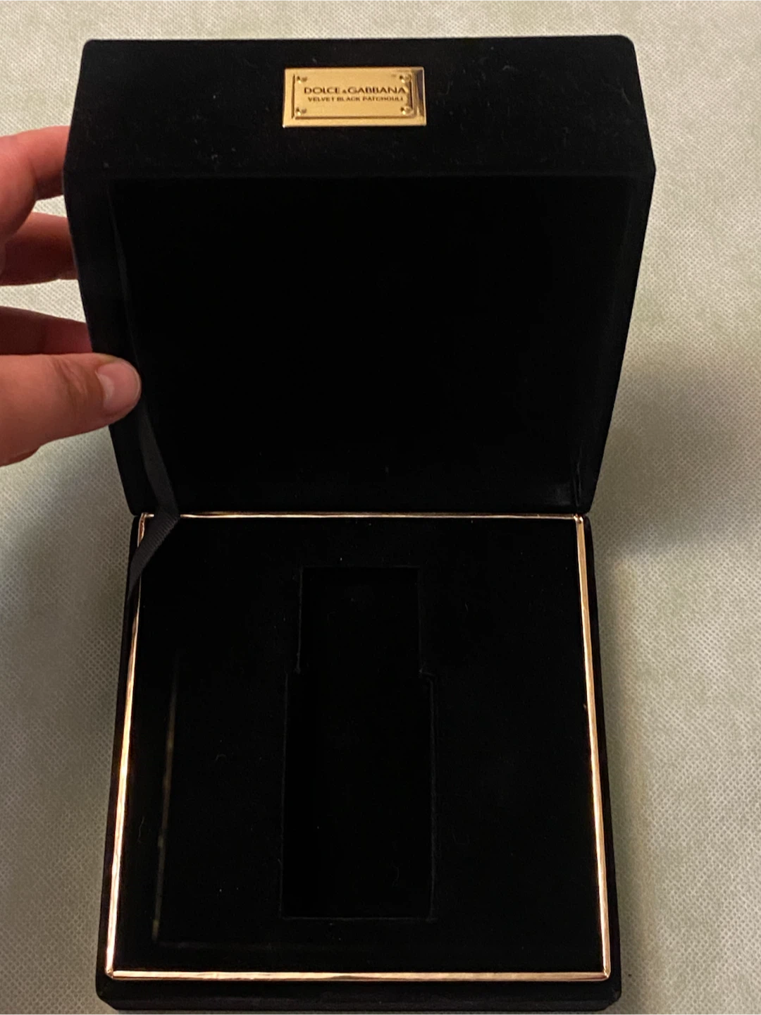 Dolce & Gabbana Velvet Black Patchouli Empty Box - photo 5
