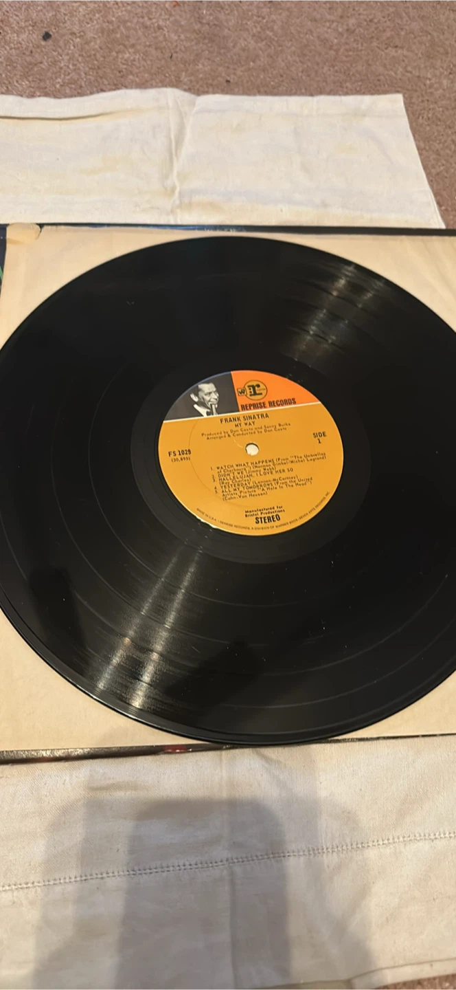 Frank Sinatra Vinyl Records - Close to You & My Way - photo 3