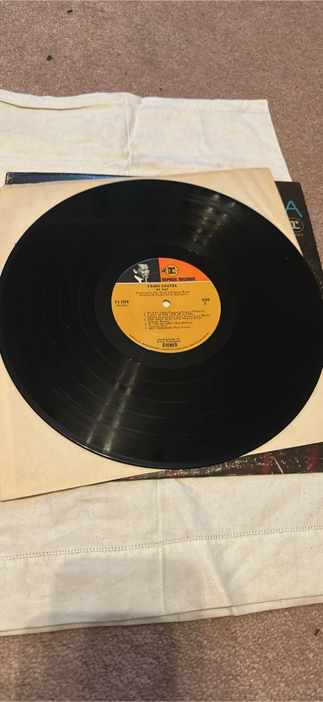 Frank Sinatra Vinyl Records - Close to You & My Way - photo 4
