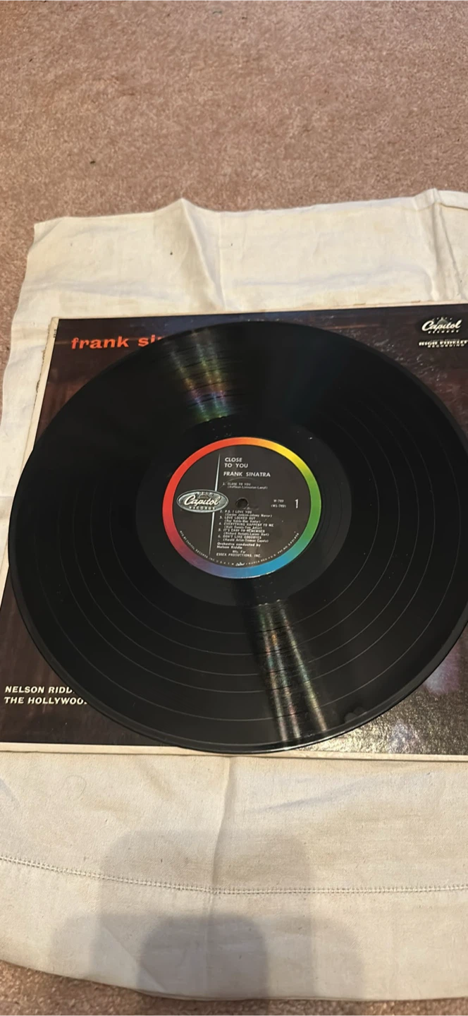 Frank Sinatra Vinyl Records - Close to You & My Way - photo 5