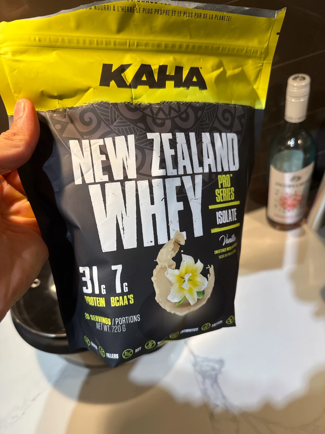 KAHA New Zealand Whey Protein Isolate - Vanilla