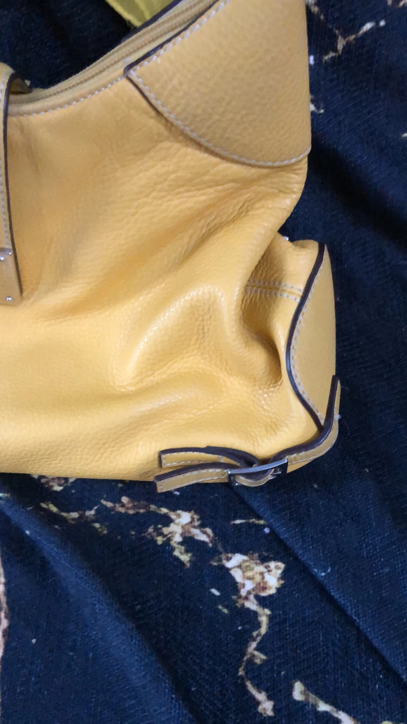 American Living Yellow Hobo Handbag leather - photo 2