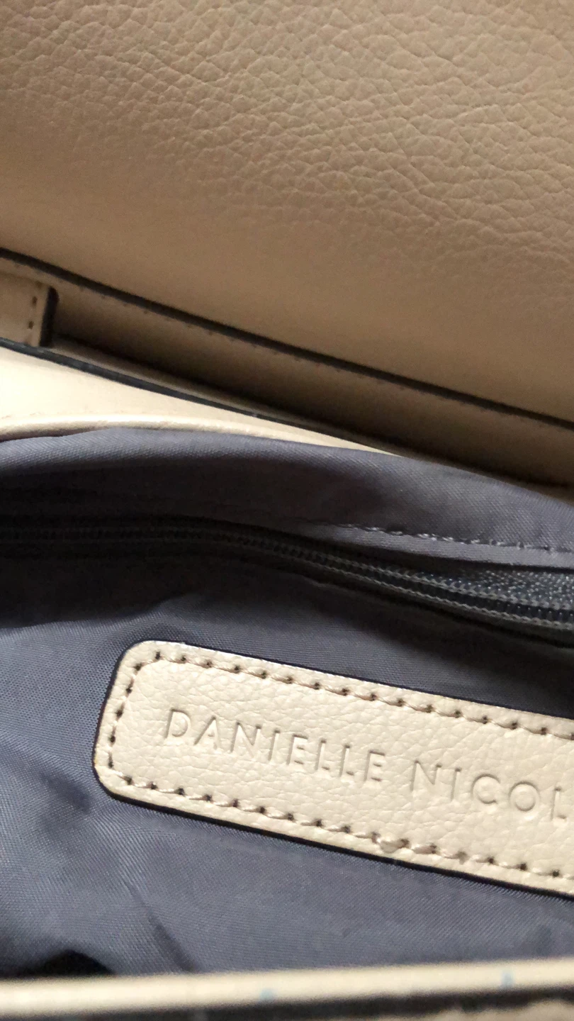 Danielle Nicole Beige Faux Leather Backpack - photo 3