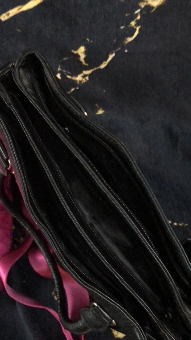 Fantasy Collection Black Faux Leather Shoulder Bag - photo 3