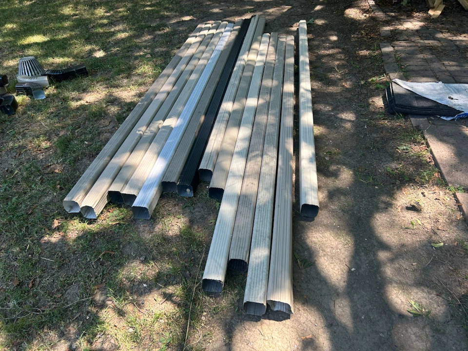 Square Downspouts