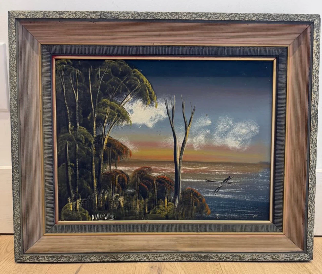 Framed Landscape Painting