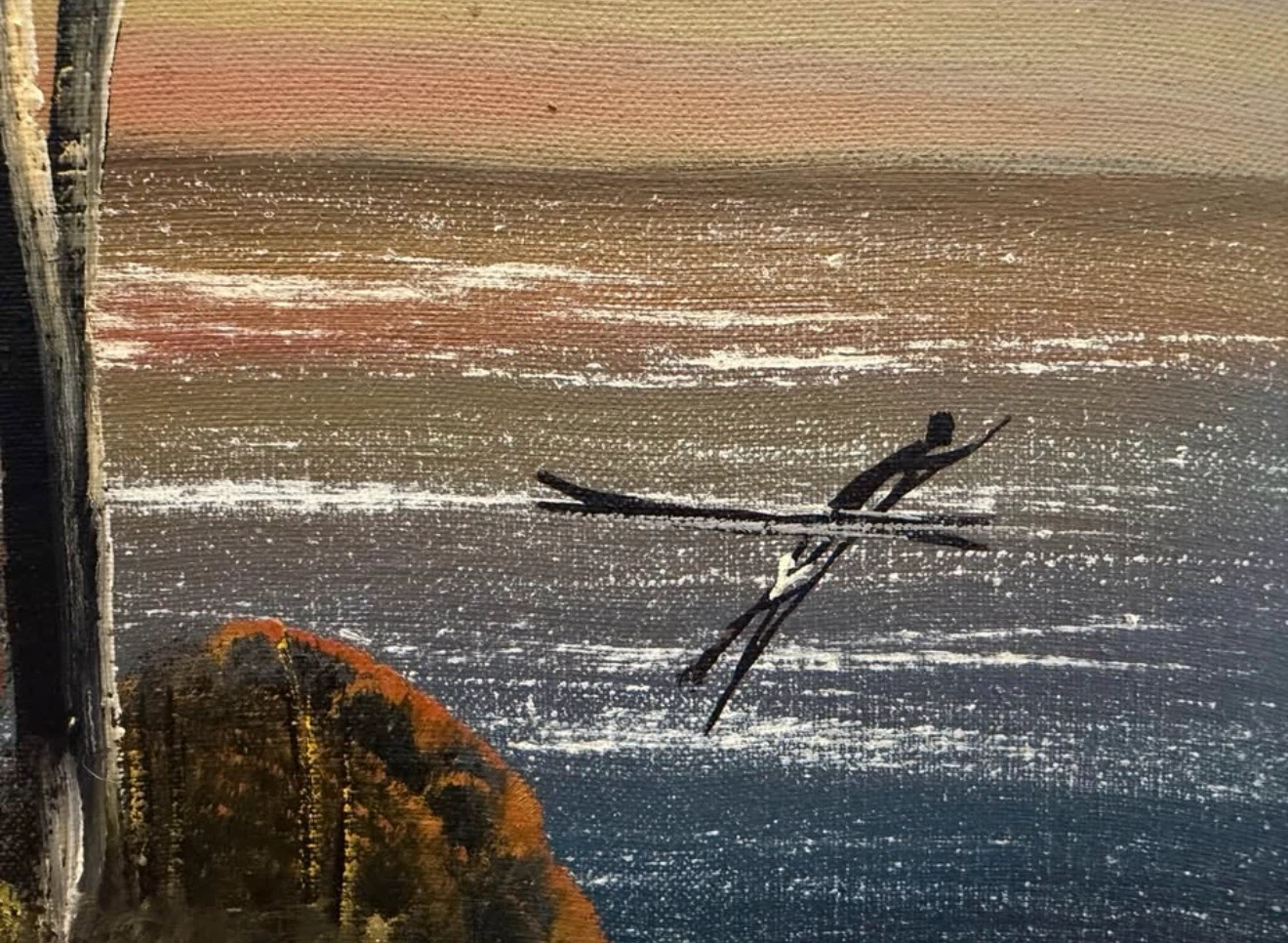 Framed Landscape Painting - photo 2