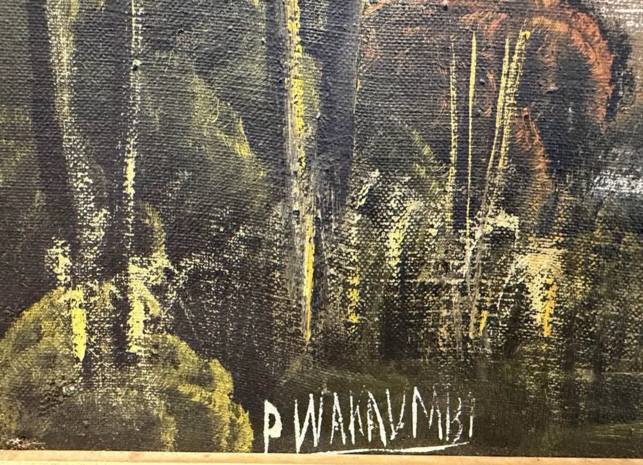Framed Landscape Painting - photo 3