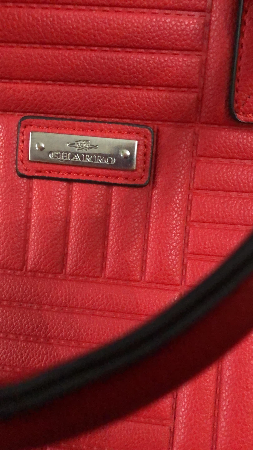 Red Quilted Tote Bag - photo 2
