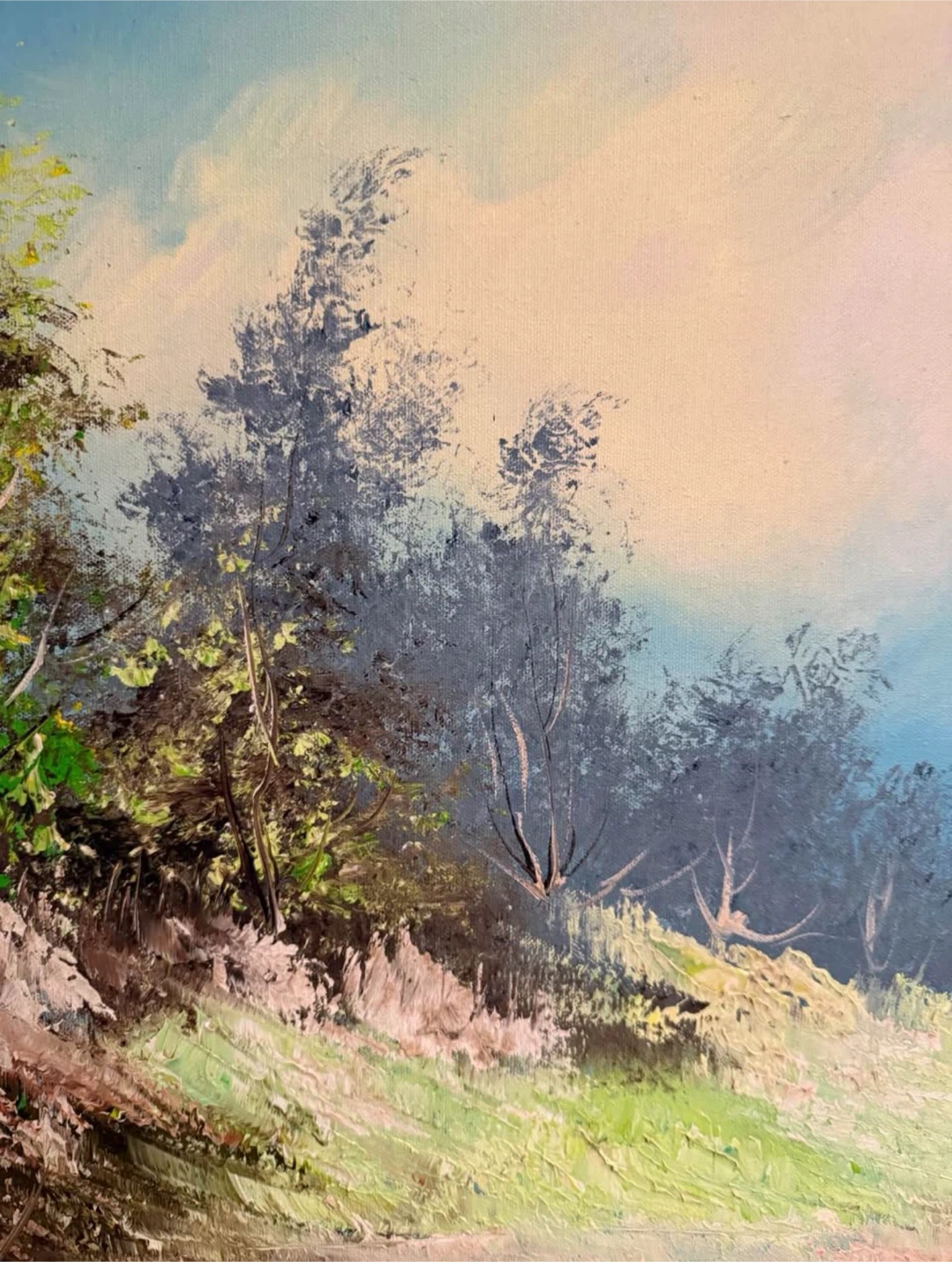 Oil Painting "Van Heusen" Landscape - photo 4