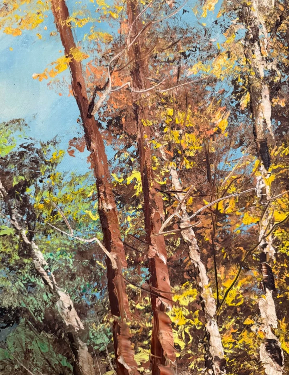 Oil Painting "Van Heusen" Landscape - photo 5