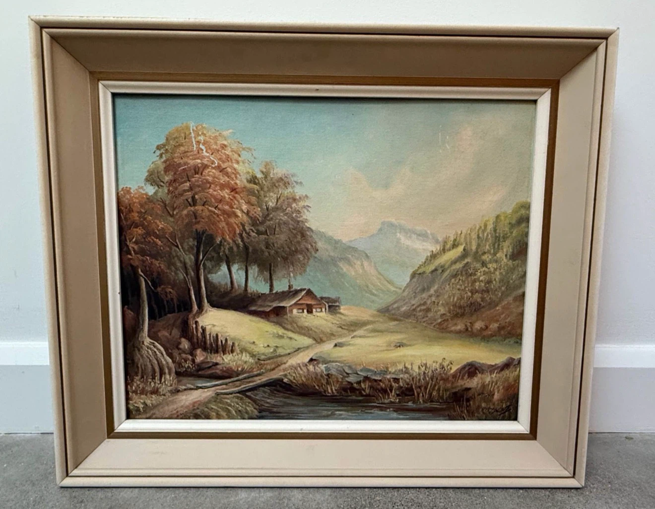 Vintage Landscape Painting