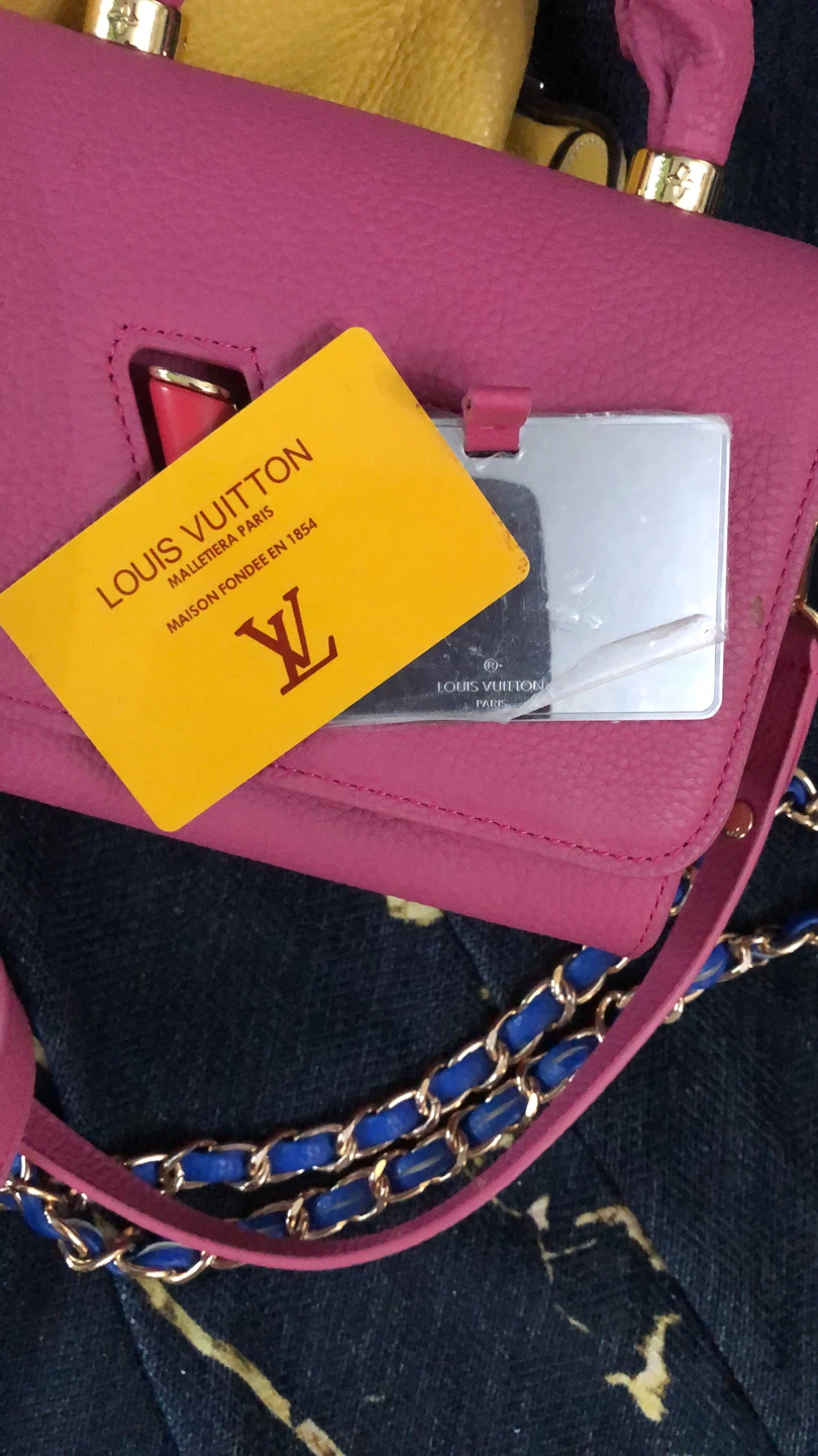 Chloé Red Leather Saddle Bag used good condition - photo 4