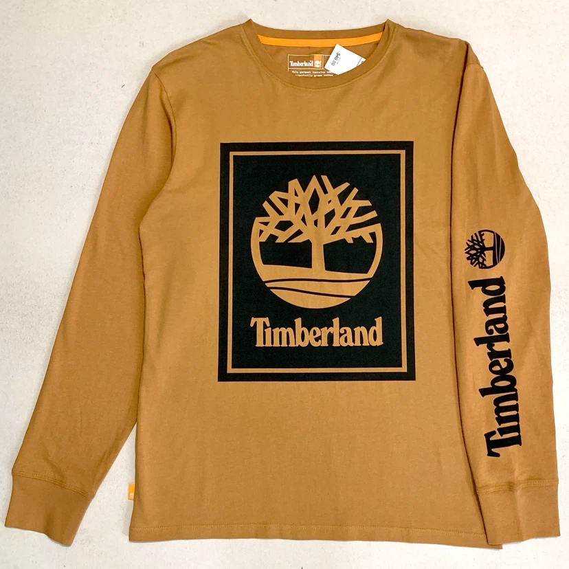 Timberland Mens/Youth Boys Long Sleeve Shirt Small, Large NEW - photo 2