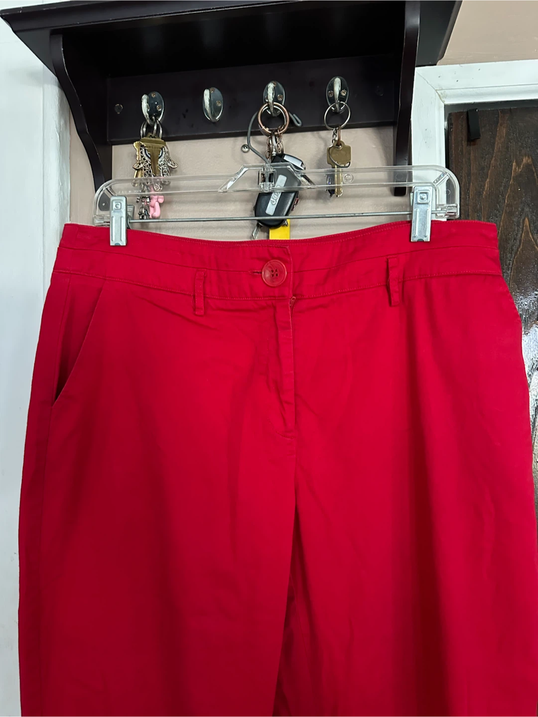 La Vita Red Capris Size 12 - photo 2