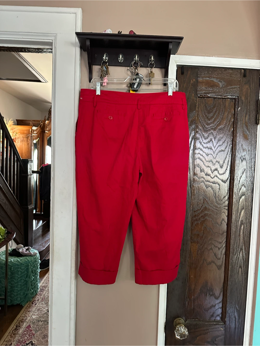 La Vita Red Capris Size 12 - photo 5