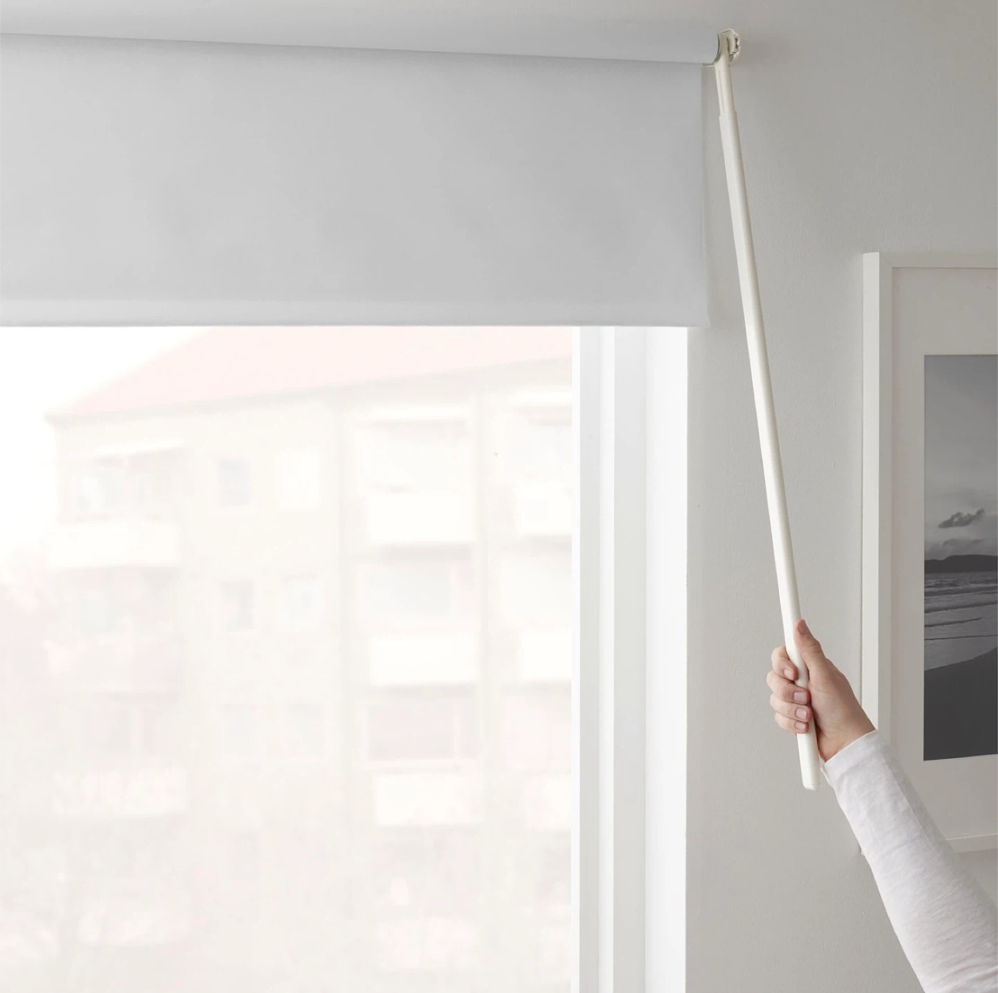 IKEA FRIDANS Blackout Roller Blind – White - New - photo 3