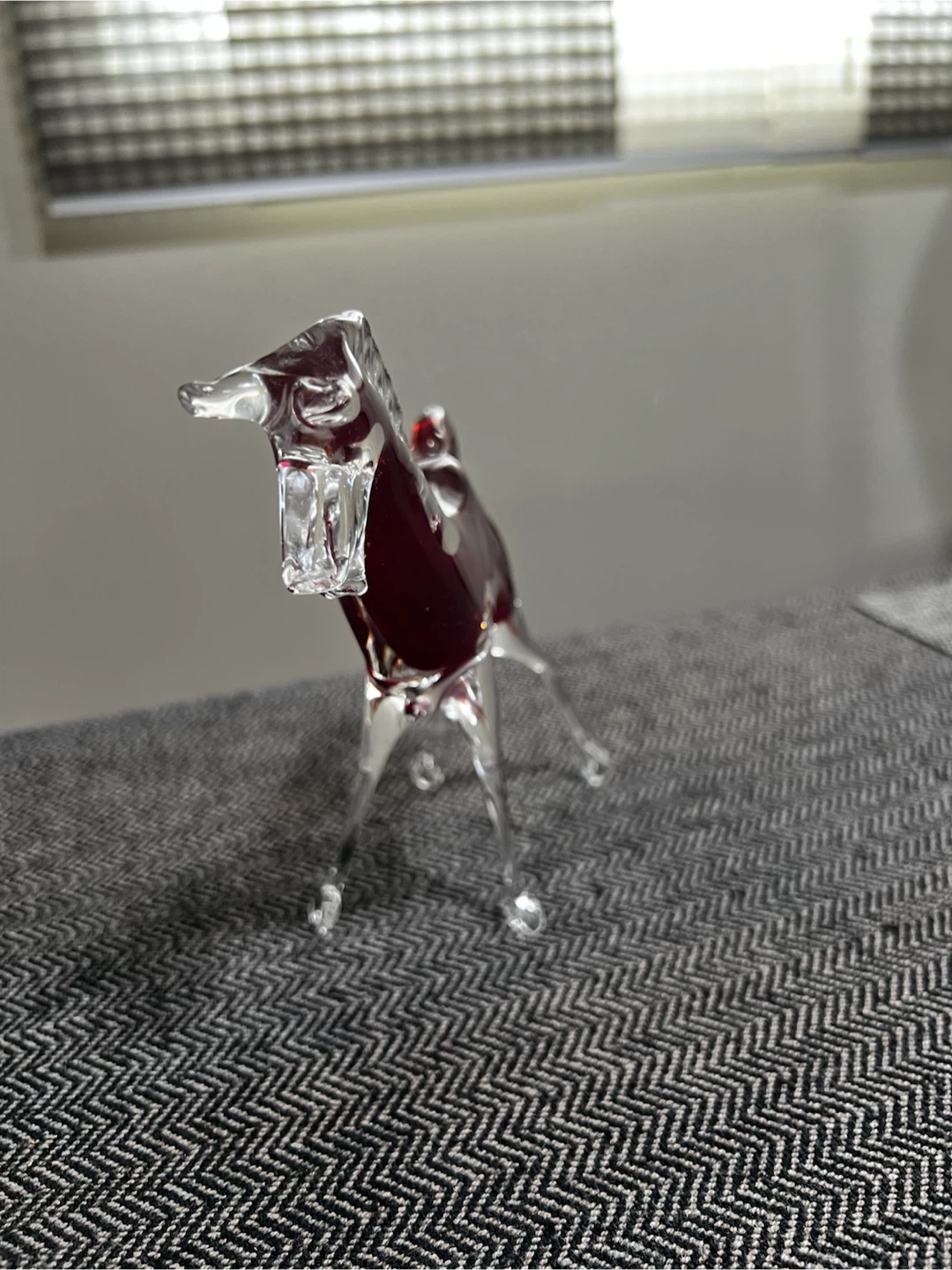 Vintage handcrafted Italian Murano glass horse - photo 2