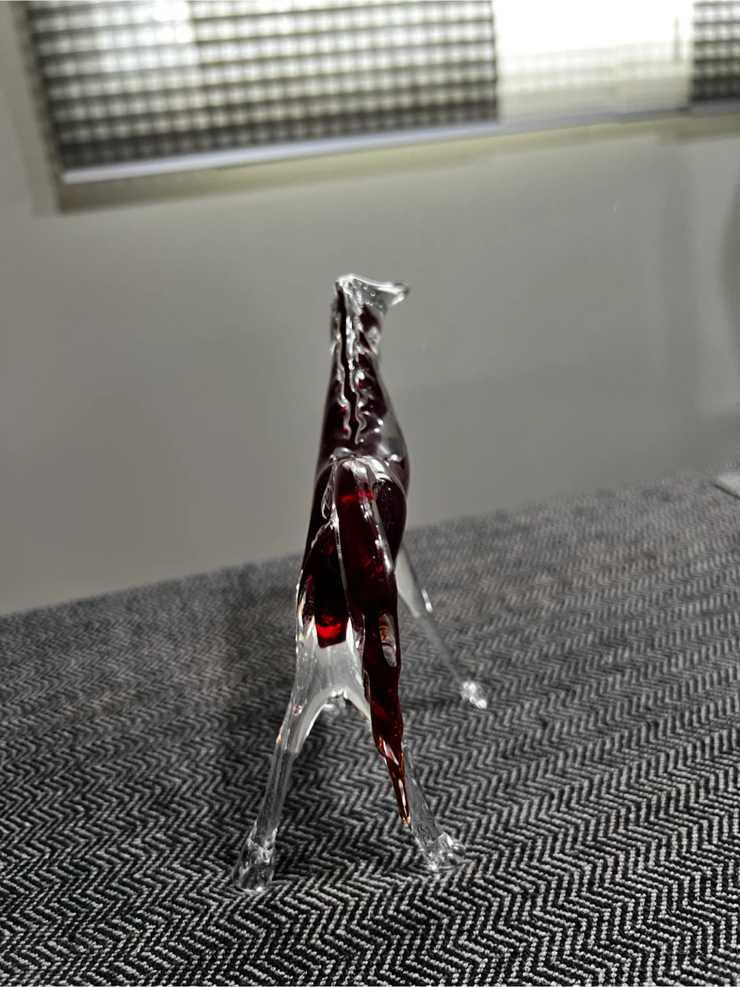 Vintage handcrafted Italian Murano glass horse - photo 4
