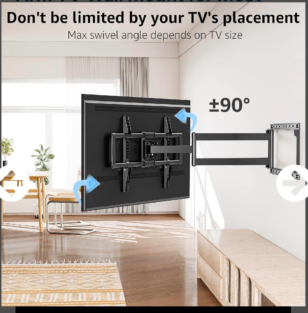 MOUNTUP Long Arm TV Wall Mount for Most 37''-75... - photo 4