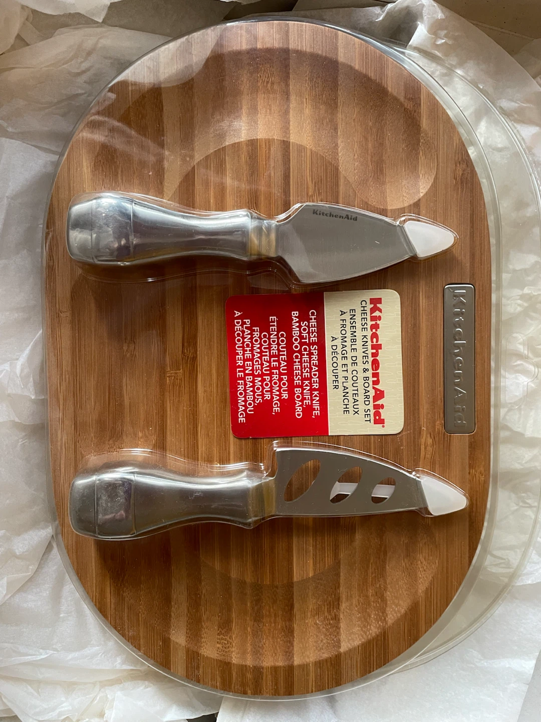Charcuterie Cheese Knife & Board Set