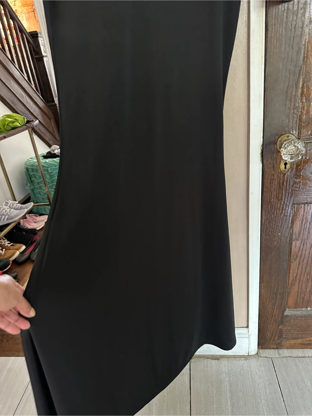 Black Turtleneck Maxi Dress - photo 4
