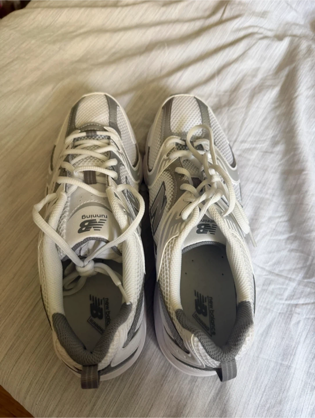 NEW New Balance 530 Running Shoes White/Silver Unisex - photo 2