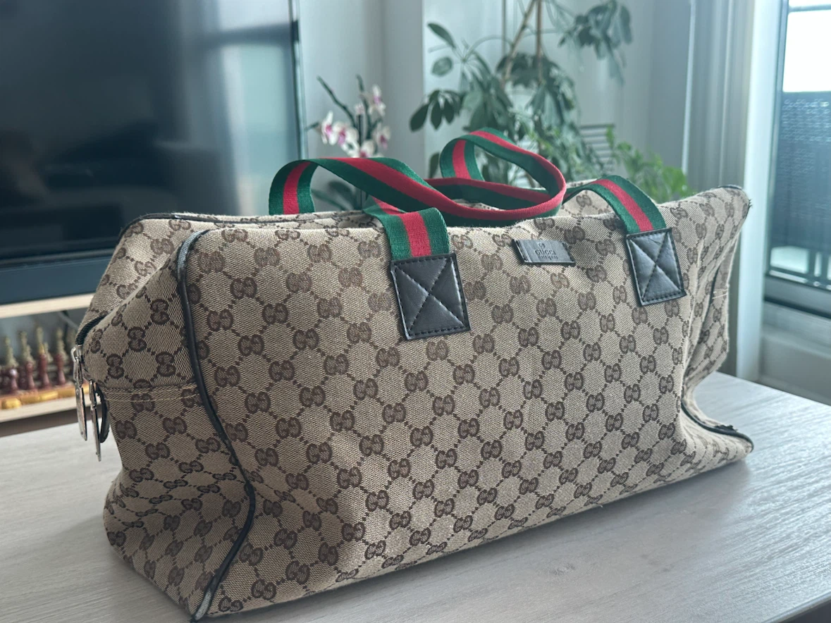Gucci GG Monogram Weekender Bag