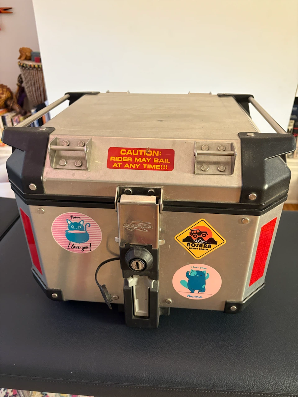 KAPPA Aluminum Motorcycle Top Box – No Mounting Plate