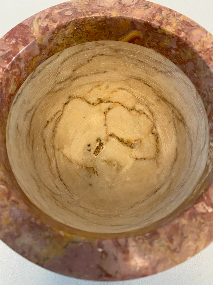 Large marble mortar and pestle - photo 3