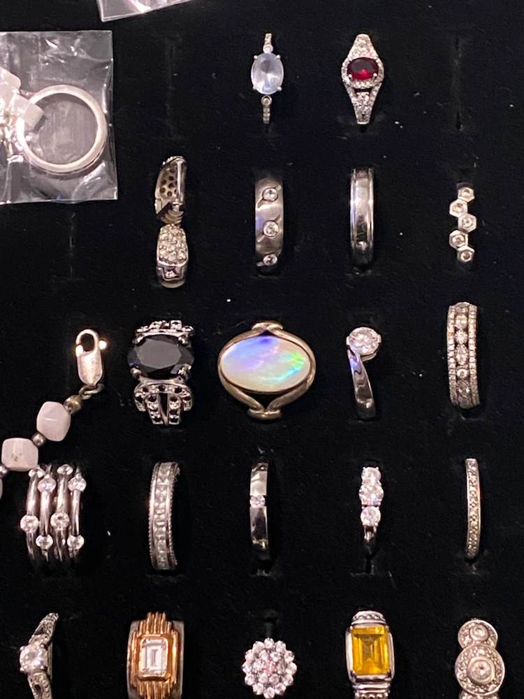 Assorted Sterling Silver Rings and Bracelets - photo 3