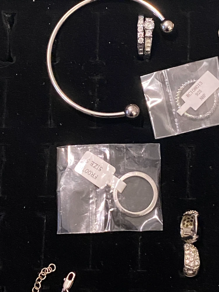 Assorted Sterling Silver Rings and Bracelets - photo 5