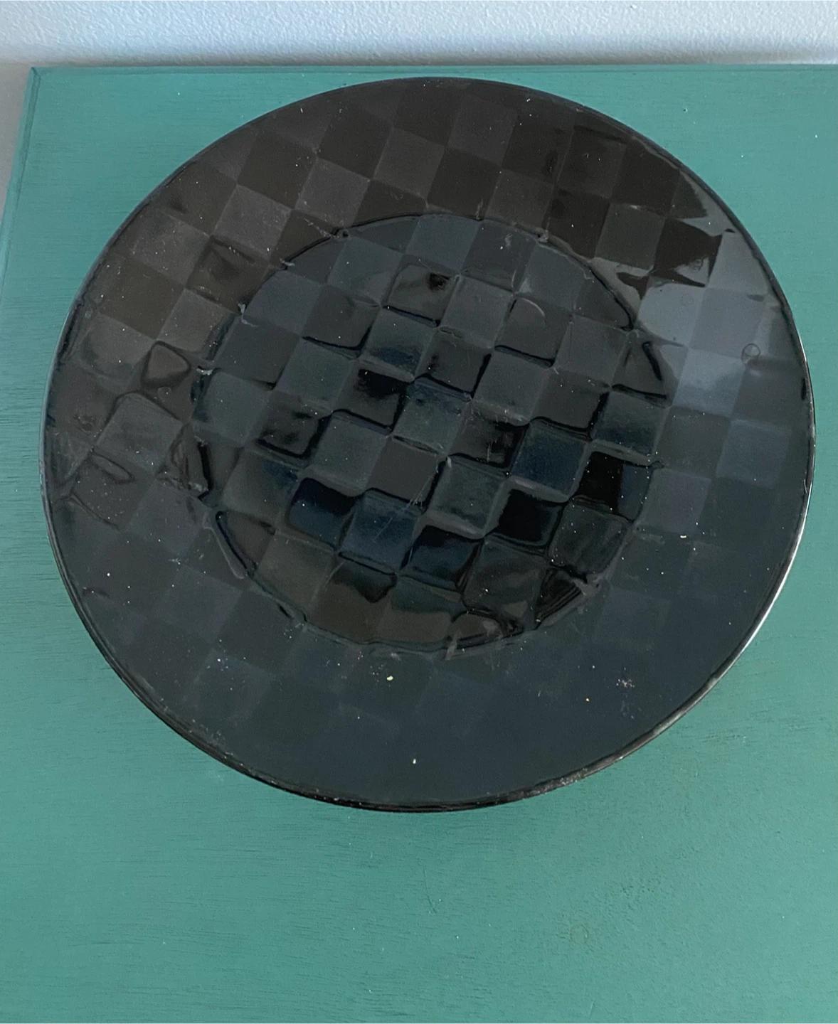 Set of 6 Sango Black Checkerboard side Plates - photo 2