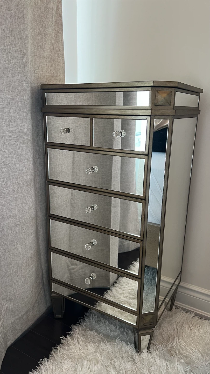 Mirror Stand Up Jewelry Armoire (Bombay Company) - photo 4