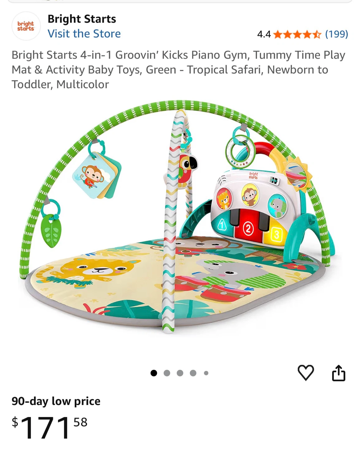 Bright Starts 4-in-1 Activity Gym