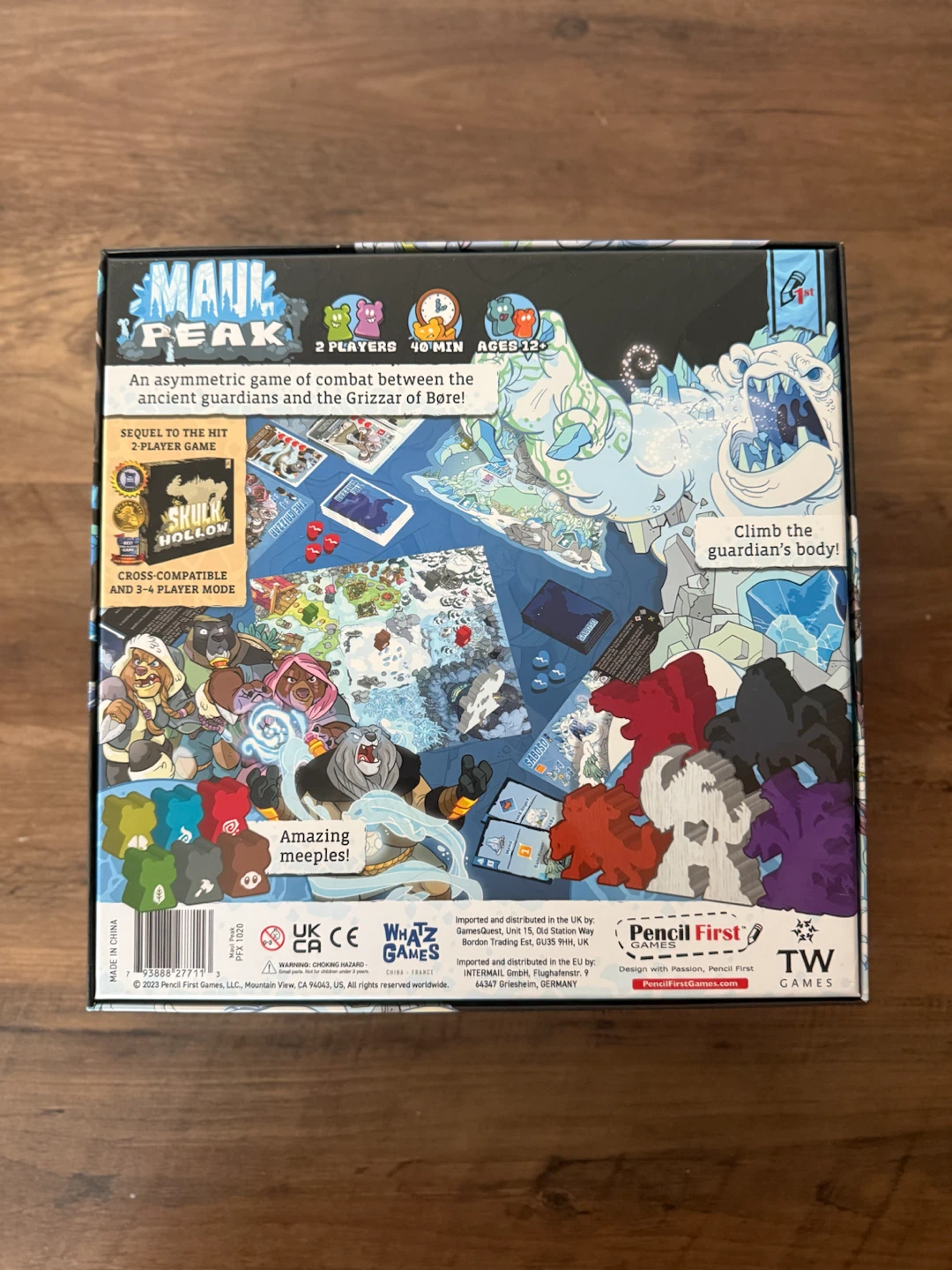 Maul Peak Board game - photo 2