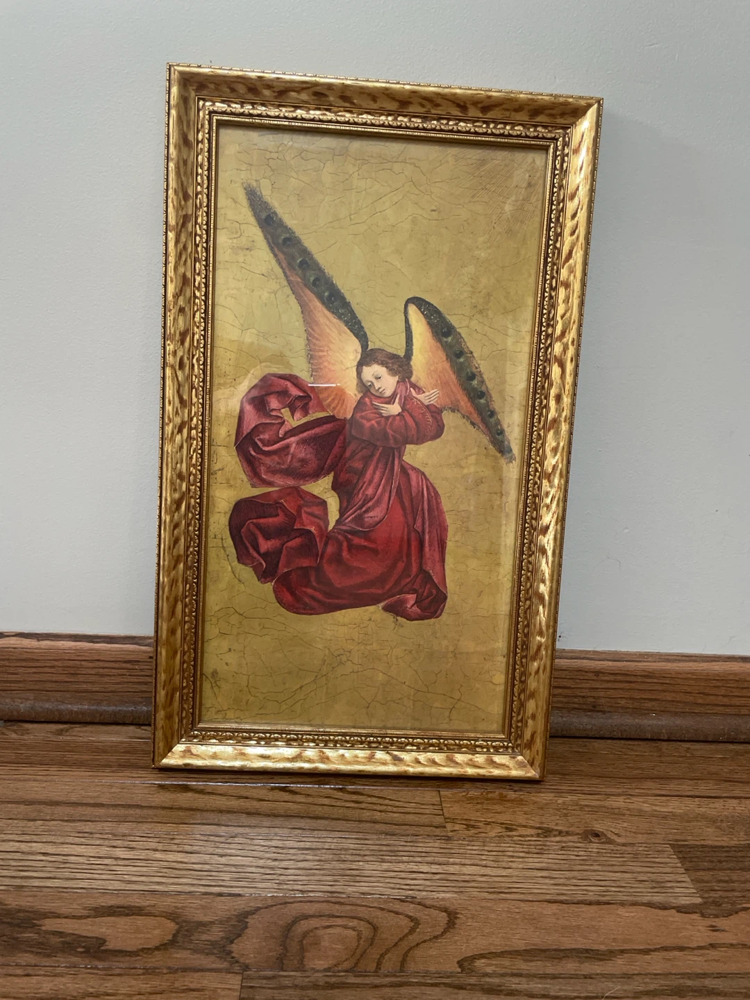 Framed "Angel" Print from The Pèrusssi Altarpiece