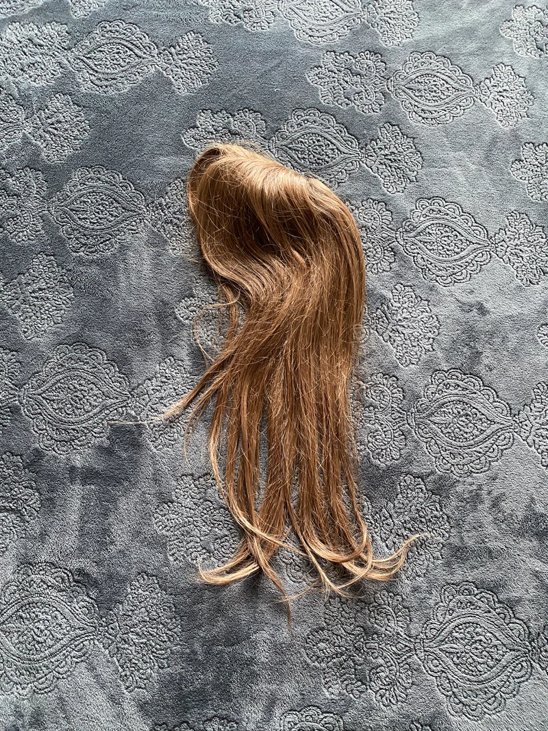 WAOCEO Human Hair Lace Base Hair Topper - 16 inches