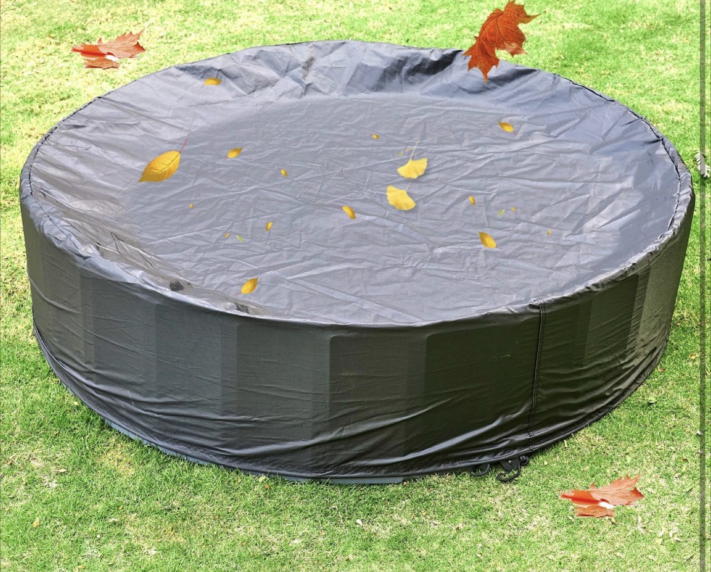 63” Portable Pool For Kids Or Pets WITH Cover - photo 2