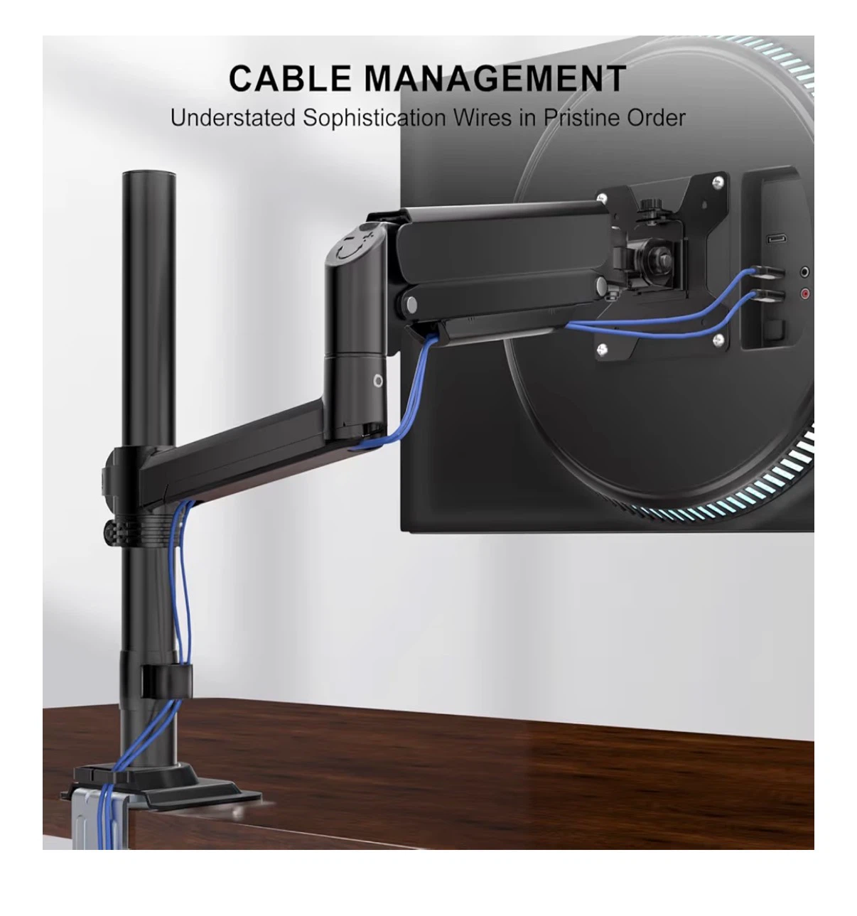 Single Monitor Desk Mount Stand